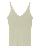 【ピエロ/Pierrot】の【アウトレットSALE!】Vネックリブニットタンクトップ グレージュ|ID: prp329100004632003 ipo3291000000033333979