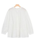 【ピエロ/Pierrot】の2wayティアードブラウス オフホワイト|ID: prp329100004632031 ipo3291000000033334140