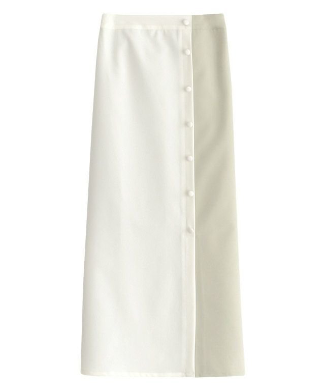【ピエロ/Pierrot】の【アウトレットSALE!】配色ラップ風ロングスカート 人気、トレンドファッション・服の通販 founy(ファニー) 　ファッション　Fashion　レディースファッション　Fashion for Women　スカート　Skirts　ロングスカート　Long Skirts / Maxi & Midi Skirts　アウトレット　Outlet / Clearance　プチプライス・低価格　Affordable / Budget Price　ラップ　Wrap, Wrap Design　ロング　Long, Long-Length　 other-1|ID: prp329100004632052 ipo3291000000033334279