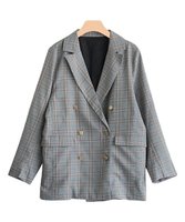 【ピエロ/Pierrot】のチェック柄ダブルジャケット 人気、トレンドファッション・服の通販 founy(ファニー) ファッション Fashion レディースファッション Fashion for Women アウター Coat / Outerwear Collection レディースジャケット・軽アウター Jackets ジャケット Jacket, Outerwear ダブル Double, Double-Breasted チェック Check, Plaid, Tartan トレンド Trend, Trending Now バランス Balance, Style Balance プチプライス・低価格 Affordable / Budget Price |ID:prp329100004632059