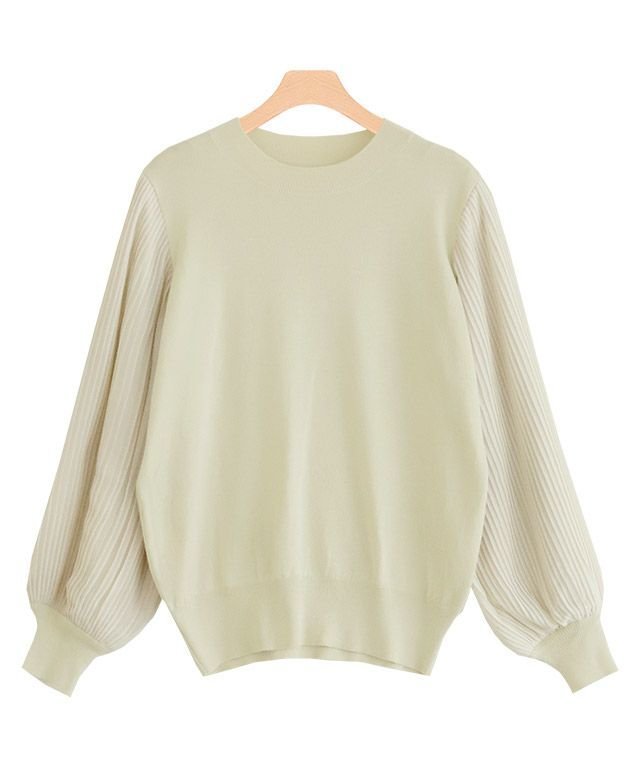 【ピエロ/Pierrot】のプリーツ袖ニット インテリア・キッズ・メンズ・レディースファッション・服の通販 founy(ファニー) ファッション Fashion レディースファッション Fashion for Women トップス・カットソー Cut & Sew Tops ニット Knit Tops & Sweaters シフォン Chiffon, Lightweight Fabric シンプル Simple, Minimal スリーブ Sleeve, Long Sleeve / Short Sleeve プチプライス・低価格 Affordable / Budget Price プリーツ Pleats, Pleated ボトム Bottoms, Lower Wear オフホワイト|ID: prp329100004632070 ipo3291000000033334377