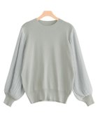 【ピエロ/Pierrot】のプリーツ袖ニット 人気、トレンドファッション・服の通販 founy(ファニー) ファッション Fashion レディースファッション Fashion for Women トップス・カットソー Cut & Sew Tops ニット Knit Tops & Sweaters シフォン Chiffon, Lightweight Fabric シンプル Simple, Minimal スリーブ Sleeve, Long Sleeve / Short Sleeve プチプライス・低価格 Affordable / Budget Price プリーツ Pleats, Pleated ボトム Bottoms, Lower Wear thumbnail グレー|ID: prp329100004632070 ipo3291000000036070106