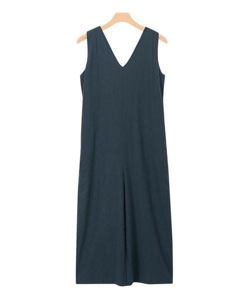 【ピエロ/Pierrot】のバックリボン綿麻オールインワン インテリア・キッズ・メンズ・レディースファッション・服の通販 founy(ファニー) https://founy.com/ ファッション Fashion レディースファッション Fashion for Women ワンピース Dresses オールインワン・ワンピース Dresses and Jumpsuits シンプル Simple, Minimal フロント Front, Front Design プチプライス・低価格 Affordable / Budget Price リボン Ribbon, Bow |ID: prp329100004632082 ipo3291000000036275758