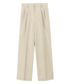 【ピエロ/Pierrot】の【アウトレットSALE!】ウールタッチボックスパンツ ライトベージュ|ID: prp329100004632088 ipo3291000000035807209