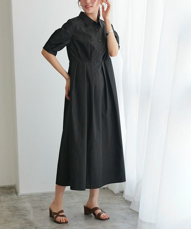 【ピエロ/Pierrot】のパフスリーブシャツワンピース インテリア・キッズ・メンズ・レディースファッション・服の通販 founy(ファニー) https://founy.com/ ファッション Fashion レディースファッション Fashion for Women ワンピース Dresses シャツワンピース / 1枚で着映えコーデ Shirt Dresses スリーブ Sleeve, Long Sleeve / Short Sleeve フェミニン Feminine, Girly フレア Flare, Flared プチプライス・低価格 Affordable / Budget Price |ID: prp329100004632133 ipo3291000000033334715