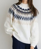 【ピエロ/Pierrot】のノルディック柄ハイネックニット 人気、トレンドファッション・服の通販 founy(ファニー) ファッション Fashion レディースファッション Fashion for Women トップス・カットソー Cut & Sew Tops ニット Knit Tops & Sweaters スリーブ Sleeve, Long Sleeve / Short Sleeve ハイネック High Neck, Mock Neck プチプライス・低価格 Affordable / Budget Price thumbnail オフホワイト|ID: prp329100004632178 ipo3291000000033334936