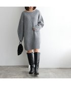 【ピエロ/Pierrot】のミニ丈ニットワンピース 人気、トレンドファッション・服の通販 founy(ファニー) ファッション Fashion レディースファッション Fashion for Women ワンピース Dresses ニットワンピース Knit Dresses チュニック Tunic, Long Top トレンド Trend, Trending Now バランス Balance, Style Balance プチプライス・低価格 Affordable / Budget Price ロング Long, Long-Length 畦 Ribbed Knit thumbnail 杢チャコール|ID: prp329100004632181 ipo3291000000033334950