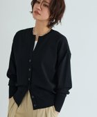 【ピエロ/Pierrot】のRASW 多機能キーネックニットカーディガン ブラック|ID: prp329100004632202 ipo3291000000033335026