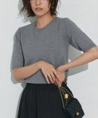 【ピエロ/Pierrot】のプレミアムカシミヤタッチ半袖ニット 人気、トレンドファッション・服の通販 founy(ファニー) ファッション Fashion レディースファッション Fashion for Women トップス・カットソー Cut & Sew Tops ニット Knit Tops & Sweaters 送料無料 Free Shipping インナー Innerwear カーディガン Cardigan, Knitwear ジャケット Jacket, Outerwear プチプライス・低価格 Affordable / Budget Price ベーシック Basic, Essential リラックス Relax, Relaxed Fit 半袖 Short Sleeve, Half Sleeve thumbnail 167cm / 杢チャコール / M|ID: prp329100004633011 ipo3291000000033345580