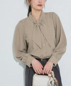 【ピエロ/Pierrot】のボウタイデザインTブラウス 人気、トレンドファッション・服の通販 founy(ファニー) ファッション Fashion レディースファッション Fashion for Women トップス・カットソー Cut & Sew Tops シャツ・ブラウス・オフィスカジュアル Elegant Blouses & Button-Ups 送料無料 Free Shipping インナー Innerwear カットソー Cut and Sewn Top ジャケット Jacket, Outerwear ジョーゼット Georgette, Semi-Sheer Fabric フロント Front, Front Design プチプライス・低価格 Affordable / Budget Price エレガント 上品 Elegant thumbnail 167cm / ベージュ / M|ID: prp329100004636187 ipo3291000000033396636