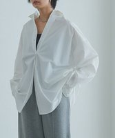 【ピエロ/Pierrot】のRASW 2レングスオーバーシャツ 人気、トレンドファッション・服の通販 founy(ファニー) ファッション Fashion レディースファッション Fashion for Women トップス・カットソー Cut & Sew Tops シャツ・ブラウス・オフィスカジュアル Elegant Blouses & Button-Ups 送料無料 Free Shipping シンプル Simple, Minimal プチプライス・低価格 Affordable / Budget Price ラウンド Round, Round Neck エレガント 上品 Elegant 羽織 Haori, Light Jacket |ID:prp329100004641852