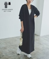 【ピエロ/Pierrot】のRASW インナーセットキーネックスウェットワンピース 人気、トレンドファッション・服の通販 founy(ファニー) ファッション Fashion レディースファッション Fashion for Women ワンピース Dresses 送料無料 Free Shipping インナー Innerwear シンプル Simple, Minimal タンク Tank Top, Sleeveless Top テレコ Ribbed, Rib Stitch プチプライス・低価格 Affordable / Budget Price ポケット Pocket, Pocket Detail リアル Real, Realistic エレガント 上品 Elegant |ID:prp329100004641857