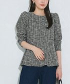 【ピエロ/Pierrot】のツイードペプラムカットソー 人気、トレンドファッション・服の通販 founy(ファニー) ファッション Fashion レディースファッション Fashion for Women トップス・カットソー Cut & Sew Tops カットソー・ベーシックTシャツ Cut-and-Sewn Tops / Stretch Tees & Basics 送料無料 Free Shipping カットソー Cut and Sewn Top ストレッチ Stretch, Stretchy Fabric ツイード Twill, Twill Weave トレンド Trend, Trending Now バランス Balance, Style Balance フレア Flare, Flared プチプライス・低価格 Affordable / Budget Price ペプラム Peplum, Flared Hem エレガント 上品 Elegant thumbnail 167cm / ブラック / M|ID: prp329100004645688 ipo3291000000033530270