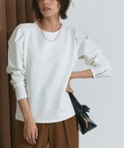 【ピエロ/Pierrot】のカットジャカードパフスリーブプルオーバー 人気、トレンドファッション・服の通販 founy(ファニー) ファッション Fashion レディースファッション Fashion for Women トップス・カットソー Cut & Sew Tops カジュアルプルオーバー・ニットトップス Pullovers & Knit Tops / Casual Pullovers 送料無料 Free Shipping ジャカード／ジャガード Jacquard, Woven Pattern スリーブ Sleeve, Long Sleeve / Short Sleeve プチプライス・低価格 Affordable / Budget Price エレガント 上品 Elegant thumbnail カットジャカードパフスリーブプルオーバー|ID: prp329100004645689 ipo3291000000033530280