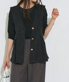 【ピエロ/Pierrot】のラメタックジレ 人気、トレンドファッション・服の通販 founy(ファニー) ファッション Fashion レディースファッション Fashion for Women アウター Coat / Outerwear Collection トップス・カットソー Cut & Sew Tops ベスト&ジレ / 重ね着スタイル Vests & Gilets 送料無料 Free Shipping インナー Innerwear スパンコール Sequins, Sequin Embellishment トレンド Trend, Trending Now プチプライス・低価格 Affordable / Budget Price ペプラム Peplum, Flared Hem ロング Long, Long-Length thumbnail 166cm / ブラック / M|ID: prp329100004645693 ipo3291000000033530326