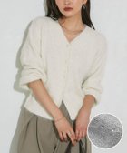 【ピエロ/Pierrot】のスパンコールシャギーニットカーディガン スパンコールシャギーニットカーディガン|ID: prp329100004645696 ipo3291000000036307678