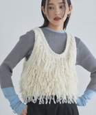 【ピエロ/Pierrot】のECLAM ループヤーンニットベスト 人気、トレンドファッション・服の通販 founy(ファニー) ファッション Fashion レディースファッション Fashion for Women アウター Coat / Outerwear Collection トップス・カットソー Cut & Sew Tops ニット Knit Tops & Sweaters ベスト&ジレ / 重ね着スタイル Vests & Gilets エアリー Airy Texture シンプル Simple, Minimal スラックス Slacks, Dress Pants タートルネック Turtleneck, High Neck デニム Denim, Jeans Material トレンド Trend, Trending Now バランス Balance, Style Balance プチプライス・低価格 Affordable / Budget Price ベスト Vest, Waistcoat ボトム Bottoms, Lower Wear thumbnail [ECLAM] ループヤーンニットベスト|ID: prp329100004652181 ipo3291000000035646309