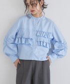 【ピエロ/Pierrot】のECLAM プリーツフリルブラウス [ECLAM] プリーツフリルブラウス|ID: prp329100004652184 ipo3291000000036126663