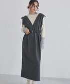 【ピエロ/Pierrot】のECLAM ベルト付きヘリンボーンジャンパースカート [ECLAM] ベルト付きヘリンボーンジャンパースカート|ID: prp329100004652188 ipo3291000000033618748
