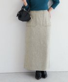 【ピエロ/Pierrot】のフリンジポケットIラインツイードスカート フリンジポケットIラインツイードスカート【Pierrot】|ID: prp329100004652193 ipo3291000000036126723