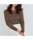 【ピエロ/Pierrot】のウール混細リブシアーシンプルニット 細リブシンプルニット|ID: prp329100004657647 ipo3291000000033728819