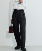 【ピエロ/Pierrot】のセンタープレスタックテーパードパンツ 166cm / ブラック / TM|ID: prp329100004657649 ipo3291000000033728840