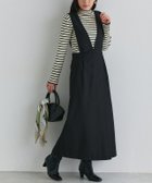 【ピエロ/Pierrot】の無地と柄から選べるラップ風ジャンパースカート 160cm / 無地 / ブラック / M|ID:prp329100004657650