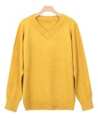 【ピエロ/Pierrot】のもっちりカシミヤタッチVネックニットトップス 人気、トレンドファッション・服の通販 founy(ファニー) ファッション Fashion レディースファッション Fashion for Women トップス・カットソー Cut & Sew Tops ニット Knit Tops & Sweaters Vネックトップス V-Neck Tops / V-Cut Neckline Shirts プチプライス・低価格 Affordable / Budget Price ルーズ Loose, Oversized 定番 Standard, Basic Item thumbnail マスタード|ID: prp329100004657697 ipo3291000000033695194