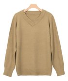 【ピエロ/Pierrot】のもっちりカシミヤタッチVネックニットトップス 人気、トレンドファッション・服の通販 founy(ファニー) ファッション Fashion レディースファッション Fashion for Women トップス・カットソー Cut & Sew Tops ニット Knit Tops & Sweaters Vネックトップス V-Neck Tops / V-Cut Neckline Shirts プチプライス・低価格 Affordable / Budget Price ルーズ Loose, Oversized 定番 Standard, Basic Item thumbnail ベージュ|ID: prp329100004657697 ipo3291000000033695199