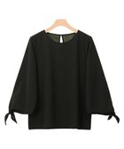 【ピエロ/Pierrot】の選べるTブラウス 人気、トレンドファッション・服の通販 founy(ファニー) ファッション Fashion レディースファッション Fashion for Women トップス・カットソー Cut & Sew Tops シャツ・ブラウス・オフィスカジュアル Elegant Blouses & Button-Ups カットソー Cut and Sewn Top ギャザー Gathered, Ruffled ジョーゼット Georgette, Semi-Sheer Fabric スリット Slit, Slit Detail スリーブ Sleeve, Long Sleeve / Short Sleeve デコルテ Décolleté, Neckline バランス Balance, Style Balance フェミニン Feminine, Girly フロント Front, Front Design リボン Ribbon, Bow プチプライス・低価格 Affordable / Budget Price エレガント 上品 Elegant thumbnail ブラック|ID: prp329100004657713 ipo3291000000033695330