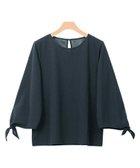 【ピエロ/Pierrot】の選べるTブラウス 人気、トレンドファッション・服の通販 founy(ファニー) ファッション Fashion レディースファッション Fashion for Women トップス・カットソー Cut & Sew Tops シャツ・ブラウス・オフィスカジュアル Elegant Blouses & Button-Ups カットソー Cut and Sewn Top ギャザー Gathered, Ruffled ジョーゼット Georgette, Semi-Sheer Fabric スリット Slit, Slit Detail スリーブ Sleeve, Long Sleeve / Short Sleeve デコルテ Décolleté, Neckline バランス Balance, Style Balance フェミニン Feminine, Girly フロント Front, Front Design リボン Ribbon, Bow プチプライス・低価格 Affordable / Budget Price エレガント 上品 Elegant thumbnail ネイビー|ID: prp329100004657713 ipo3291000000033695332