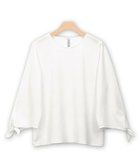 【ピエロ/Pierrot】の選べるTブラウス 人気、トレンドファッション・服の通販 founy(ファニー) ファッション Fashion レディースファッション Fashion for Women トップス・カットソー Cut & Sew Tops シャツ・ブラウス・オフィスカジュアル Elegant Blouses & Button-Ups カットソー Cut and Sewn Top ギャザー Gathered, Ruffled ジョーゼット Georgette, Semi-Sheer Fabric スリット Slit, Slit Detail スリーブ Sleeve, Long Sleeve / Short Sleeve デコルテ Décolleté, Neckline バランス Balance, Style Balance フェミニン Feminine, Girly フロント Front, Front Design リボン Ribbon, Bow プチプライス・低価格 Affordable / Budget Price エレガント 上品 Elegant thumbnail オフホワイト|ID: prp329100004657713 ipo3291000000033695338
