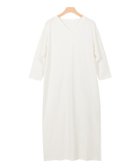 【ピエロ/Pierrot】の七分袖Vネックワンピース 人気、トレンドファッション・服の通販 founy(ファニー) ファッション Fashion レディースファッション Fashion for Women ワンピース Dresses なめらか Smooth, Silky Texture シンプル Simple, Minimal プチプライス・低価格 Affordable / Budget Price thumbnail オフホワイト|ID: prp329100004657716 ipo3291000000033695368