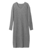 【ピエロ/Pierrot】の選べる2ネックリブニットワンピース 人気、トレンドファッション・服の通販 founy(ファニー) ファッション Fashion レディースファッション Fashion for Women ワンピース Dresses ニットワンピース Knit Dresses シンプル Simple, Minimal スリット Slit, Slit Detail タートルネック Turtleneck, High Neck プチプライス・低価格 Affordable / Budget Price ロング Long, Long-Length thumbnail 杢グレー|ID: prp329100004657722 ipo3291000000033695437