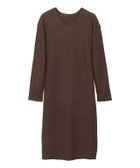 【ピエロ/Pierrot】の選べる2ネックリブニットワンピース 人気、トレンドファッション・服の通販 founy(ファニー) ファッション Fashion レディースファッション Fashion for Women ワンピース Dresses ニットワンピース Knit Dresses シンプル Simple, Minimal スリット Slit, Slit Detail タートルネック Turtleneck, High Neck プチプライス・低価格 Affordable / Budget Price ロング Long, Long-Length thumbnail ブラウン|ID: prp329100004657722 ipo3291000000033695439
