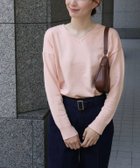 【ピエロ/Pierrot】のプレミアムカシミヤタッチオーバーサイズニット 人気、トレンドファッション・服の通販 founy(ファニー) ファッション Fashion レディースファッション Fashion for Women トップス・カットソー Cut & Sew Tops ニット Knit Tops & Sweaters 送料無料 Free Shipping シンプル Simple, Minimal スラックス Slacks, Dress Pants デニム Denim, Jeans Material プチプライス・低価格 Affordable / Budget Price エレガント 上品 Elegant thumbnail 163cm / パウダーピンク / Vネック / M|ID: prp329100004672057 ipo3291000000034788878