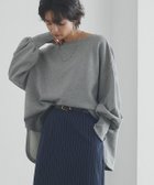 【ピエロ/Pierrot】の【会員優待】 RASW ボートネックルーズプレーティングスウェット【9月10日頃より順次発送】 杢グレー|ID: prp329100004672067 ipo3291000000033772292