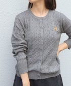 【ピエロ/Pierrot】のTeddyBear ケーブルポケットニットカーディガン【shiho channelさん紹介アイテム】 150cm / 杢グレー / M|ID: prp329100004684947 ipo3291000000036125652