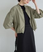 【ピエロ/Pierrot】のバルーンスリーブブルゾン 167cm / ライトカーキ / M|ID: prp329100004689994 ipo3291000000035966349