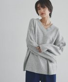 【ピエロ/Pierrot】のRASW Vネックウールミックスニット 【木村えりなさんYouTube紹介アイテム】 [RASW]Vネックウールミックスニット|ID: prp329100004690000 ipo3291000000036125839