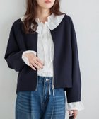 【ピエロ/Pierrot】のノーカラーダンボールブルゾン【KKfashionさんYouTube紹介アイテム】 167cm / ネイビー / M|ID: prp329100004690022 ipo3291000000035966231