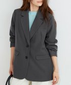 【ピエロ/Pierrot】のテーラードシングルジャケット 人気、トレンドファッション・服の通販 founy(ファニー) ファッション Fashion レディースファッション Fashion for Women アウター Coat / Outerwear Collection レディースジャケット・軽アウター Jackets 送料無料 Free Shipping シンプル Simple, Minimal デニム Denim, Jeans Material プチプライス・低価格 Affordable / Budget Price エレガント 上品 Elegant thumbnail 166cm / チャコール / M|ID: prp329100004690032 ipo3291000000033870604