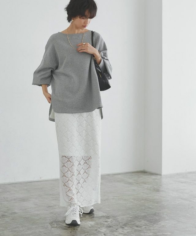 【ピエロ/Pierrot】のRASW 【コーデセット】ルーズスウェット×レーススカート 人気、トレンドファッション・服の通販 founy(ファニー) ファッション Fashion レディースファッション Fashion for Women スカート Skirts 送料無料 Free Shipping プチプライス・低価格 Affordable / Budget Price レース Lace, Lace Fabric other-1|ID: prp329100004690042 ipo3291000000034047707