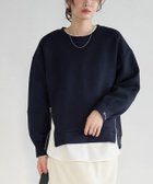 【ピエロ/Pierrot】の【刺繍入り】サイドジップダンボールスウェット【KKfashionさんYouTube紹介アイテム】 167cm / ネイビー / M|ID: prp329100004690043 ipo3291000000033870657