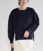 【ピエロ/Pierrot】の【刺繍入り】サイドジップダンボールスウェット 167cm / ネイビー / M|ID: prp329100004690043 ipo3291000000036125798