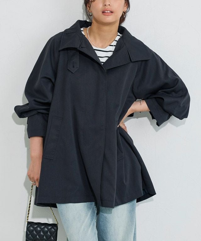 【ピエロ/Pierrot】の【撥水・花粉対策】2wayテントコート【shiho channelさんYouTube紹介アイテム】 インテリア・キッズ・メンズ・レディースファッション・服の通販 founy(ファニー) https://founy.com/ ファッション Fashion レディースファッション Fashion for Women アウター Coat / Outerwear Collection コート・ロングコート・ピーコート Long Coats, Peacoats & More レディースジャケット・軽アウター Jackets ツイル Twist, Twisted Detail ポンチョ Poncho, Cape Style ロング Long, Long-Length 送料無料 Free Shipping プチプライス・低価格 Affordable / Budget Price |ID: prp329100004690045 ipo3291000000035966329