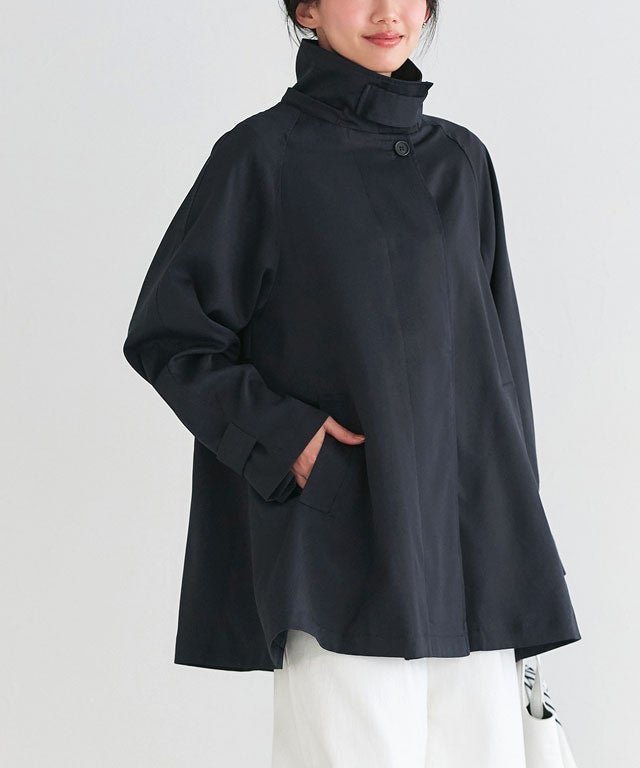 【ピエロ/Pierrot】の【撥水・花粉対策】2wayテントコート【shiho channelさんYouTube紹介アイテム】 インテリア・キッズ・メンズ・レディースファッション・服の通販 founy(ファニー) https://founy.com/ ファッション Fashion レディースファッション Fashion for Women アウター Coat / Outerwear Collection コート・ロングコート・ピーコート Long Coats, Peacoats & More レディースジャケット・軽アウター Jackets ツイル Twist, Twisted Detail ポンチョ Poncho, Cape Style ロング Long, Long-Length 送料無料 Free Shipping プチプライス・低価格 Affordable / Budget Price |ID: prp329100004690045 ipo3291000000036125808