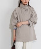 【ピエロ/Pierrot】の【撥水・花粉対策】2wayテントコート【shiho channelさんYouTube紹介アイテム】 167cm / グレージュ / M|ID: prp329100004690045 ipo3291000000036125813