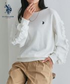 【ピエロ/Pierrot】の【U.S.POLO ASSN.】フリルスウェット 【U.S.POLO ASSN.】フリルスウェット【Pierrot】|ID: prp329100004695686 ipo3291000000036125879