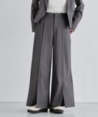 【ピエロ/Pierrot】のECLAM フロントスリットワイドパンツ [ECLAM] フロントスリットワイドパンツ|ID: prp329100004709624 ipo3291000000036125933